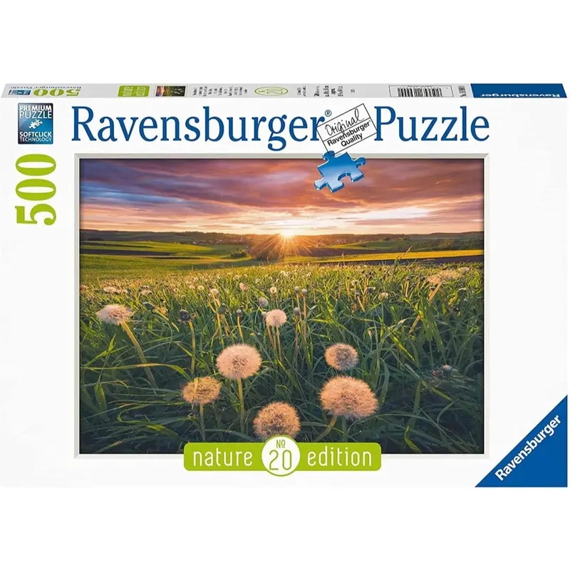 Ravensburger 00592-6 Dandelions At Sunset 500Pc Jigsaw Puzzle 1