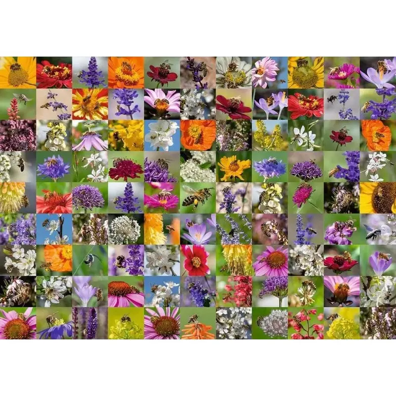 Ravensburger 00617-6 99 Bees 1000Pc Jigsaw Puzzle 2