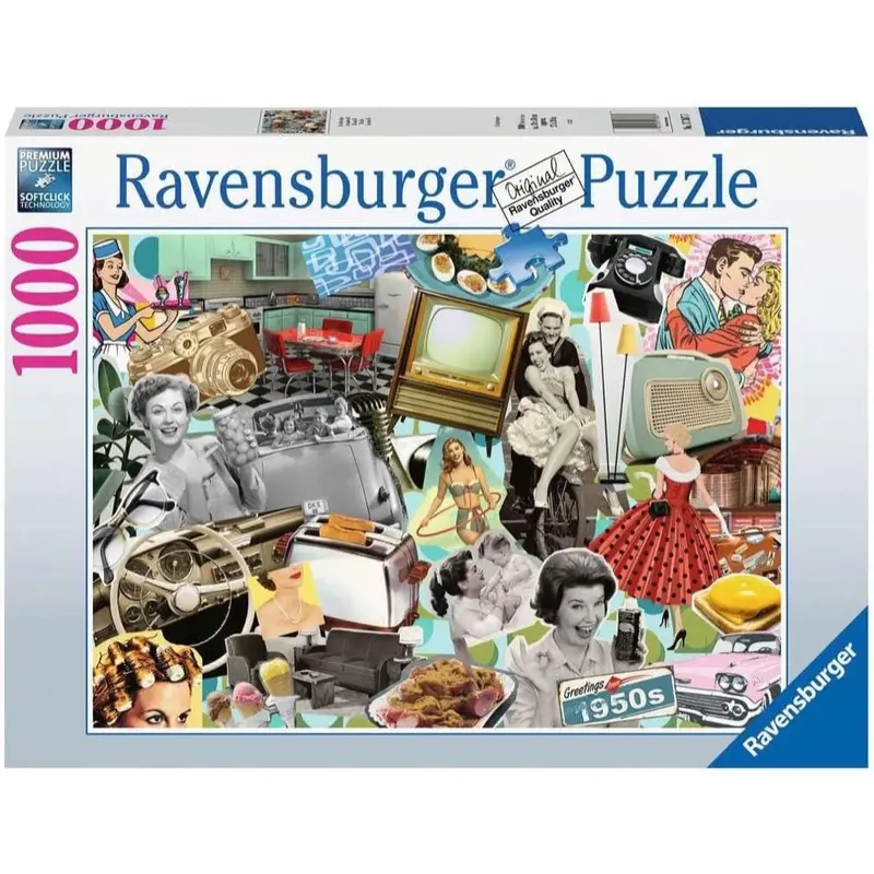 Ravensburger 00618-3 The 50S 1000Pc Jigsaw Puzzle 1