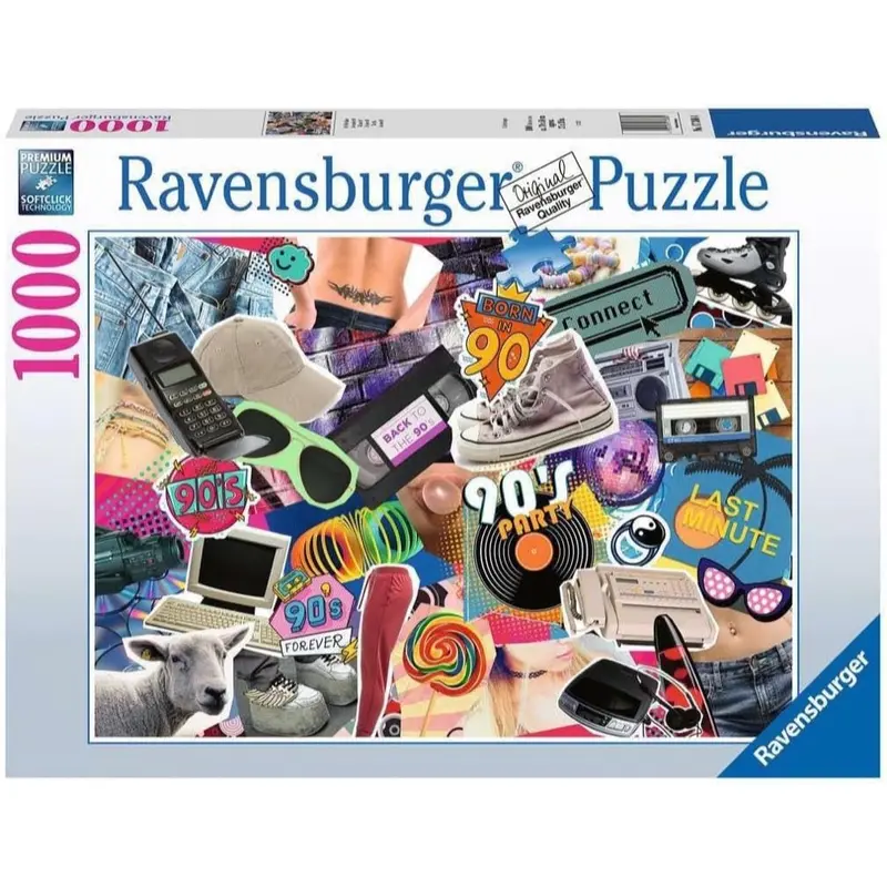 Ravensburger 00619-0 The 90S 1000Pc Jigsaw Puzzle 1