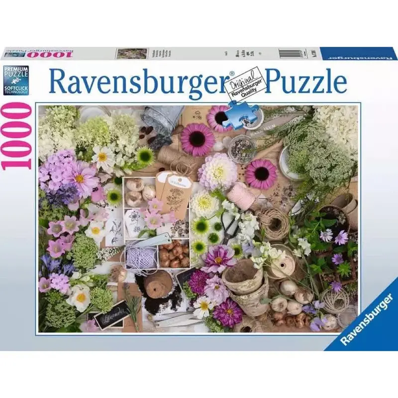 Ravensburger 00620-6 Splendid Flower Love 1000Pc Jigsaw Puzzle 1