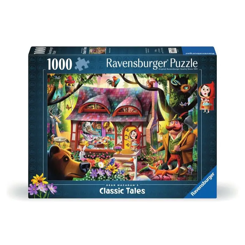 Ravensburger 00630-5 Come In Red Riding Hood 1000Pc Jigsaw Puzzle 1