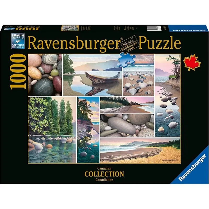 Ravensburger 00631-2 West Coast Tranquility 1000Pc Jigsaw Puzzle 1