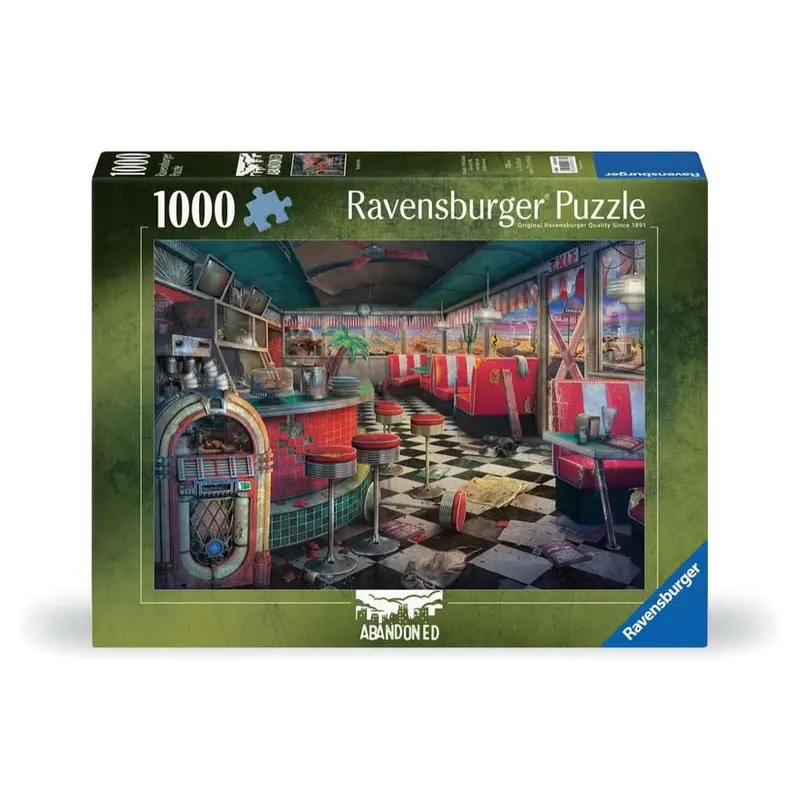 Ravensburger 00637-4 Decaying Diner Puzzle 1000Pc Jigsaw Puzzle 1