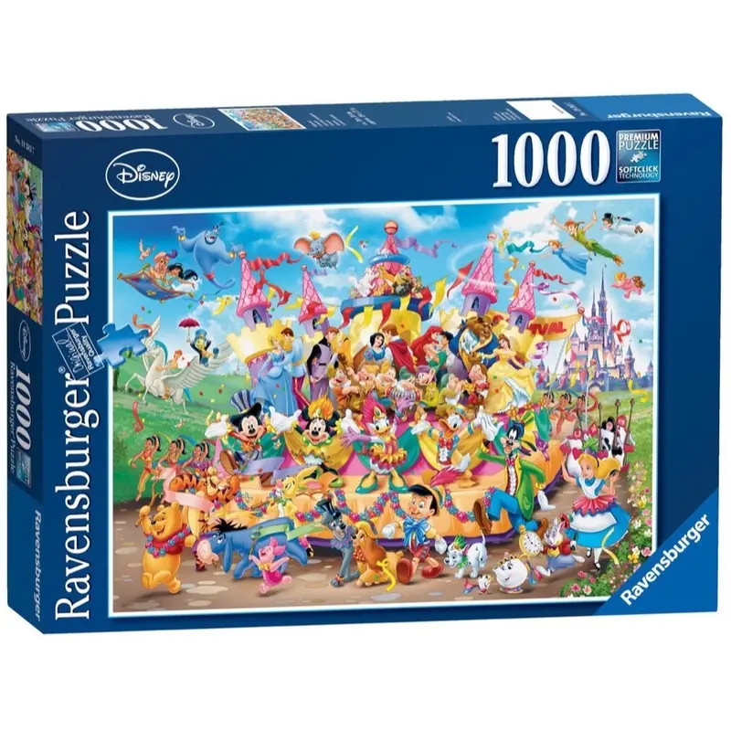 Ravensburger 00654-1 Disney Carnival Characters 1000Pc Jigsaw Puzzle 1