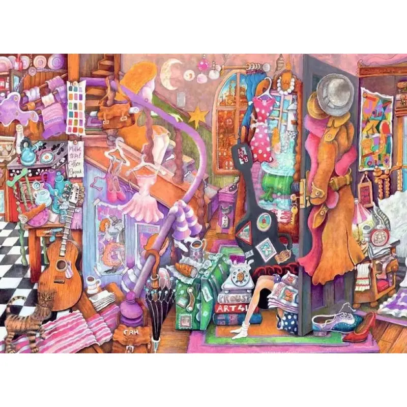 Ravensburger 00679-4 Student Days 500Pc Jigsaw Puzzle 2