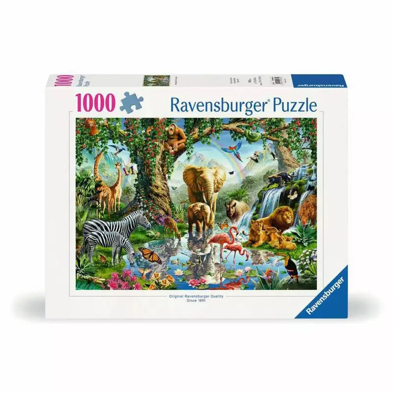 Ravensburger 00682-4 Adventures In The Jungle 1000Pc Jigsaw Puzzle 1