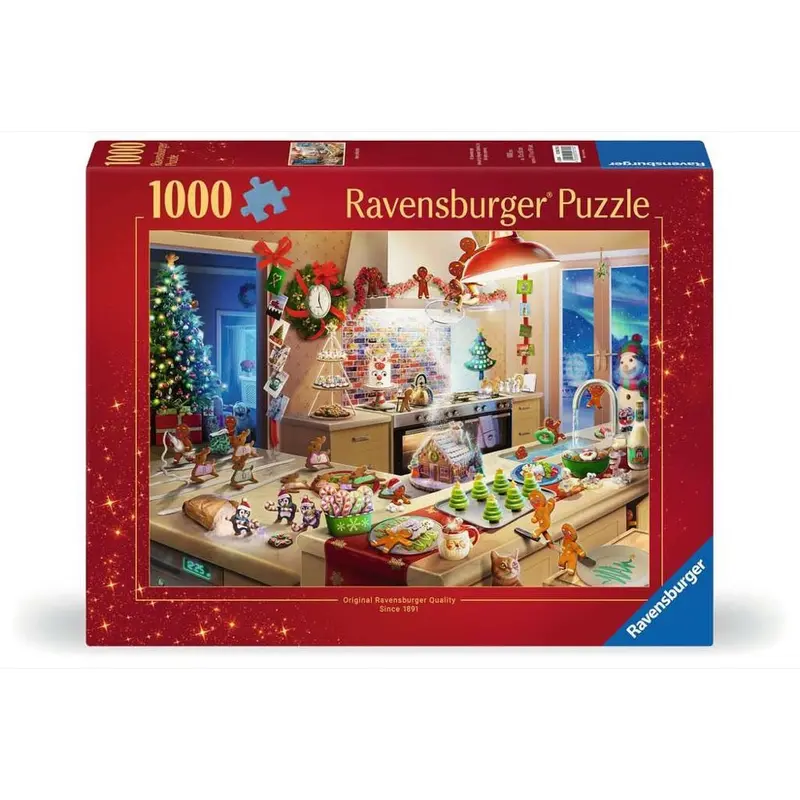 Ravensburger 00718-0 Merry Mischief 1000Pc Jigsaw Puzzle 1