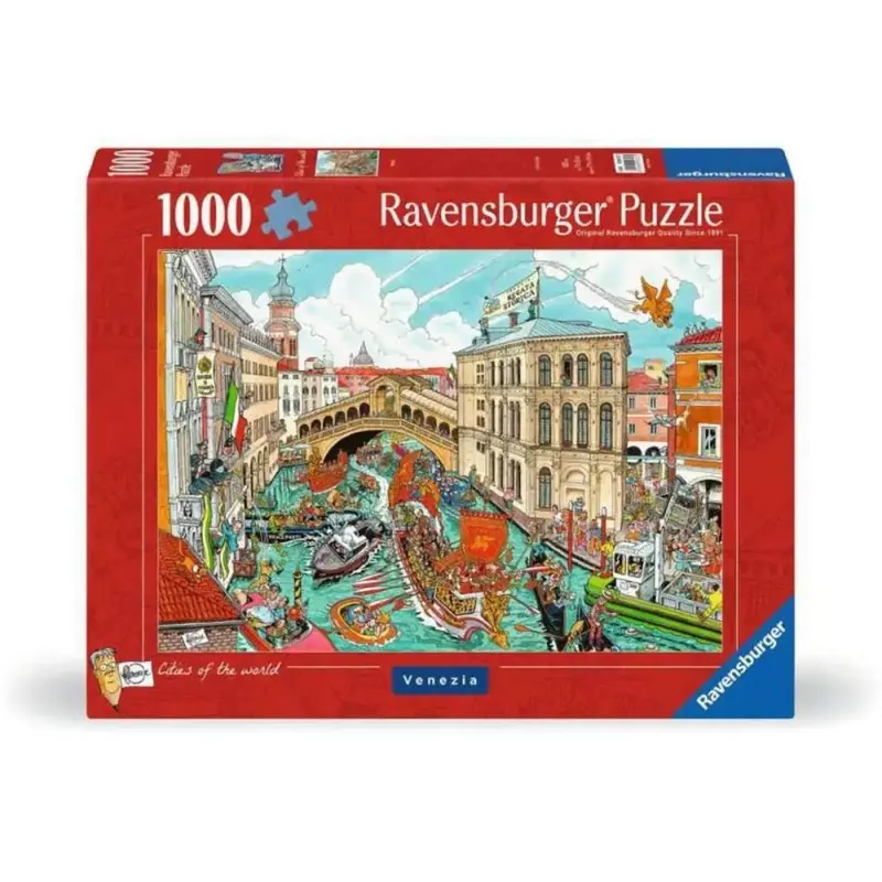 Ravensburger 00727-2 Fleroux Venice Puzzle 1000Pc Jigsaw Puzzle 1