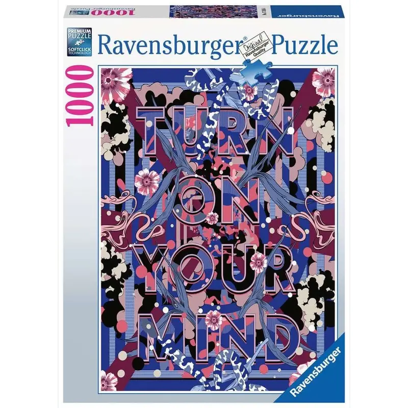 Ravensburger 00783-8 Turn On Your Mind 1000Pc Jigsaw Puzzle 1