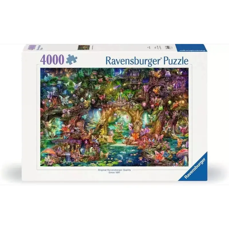 Ravensburger 00810-1 The Hidden World Of Fairies 4000Pc Jigsaw Puzzle 1