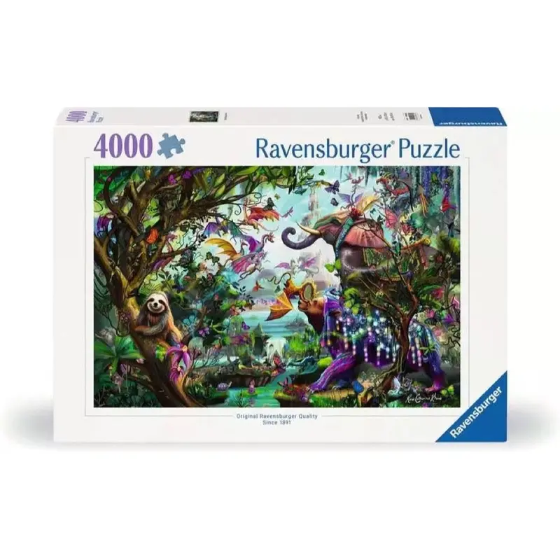 Ravensburger 00812-5 Tropical Dragons 4000Pc Jigsaw Puzzle 1