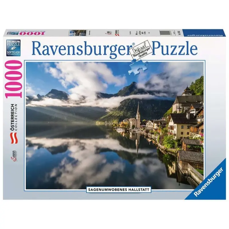 Ravensburger 00835-4 Legendary Hallstatt 1000Pc Jigsaw Puzzle 1
