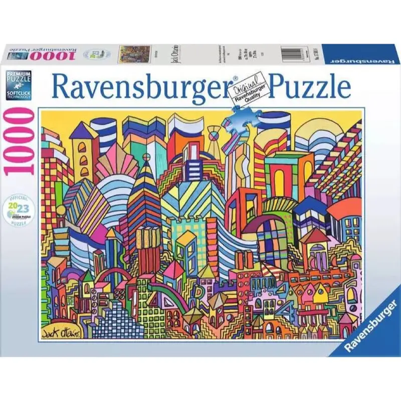 Ravensburger 00837-8 Boston 2189 1000Pc Jigsaw Puzzle 1