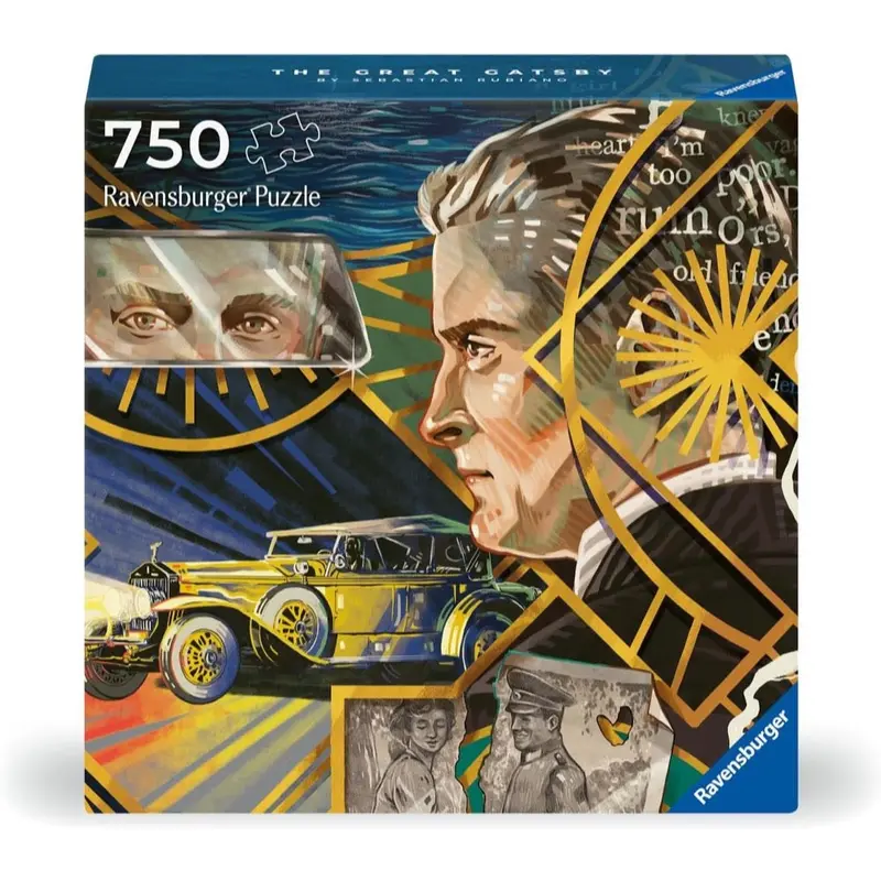 Ravensburger 00996-2 Art & Soul The Great Gatsby 750Pc Jigsaw Puzzle 1