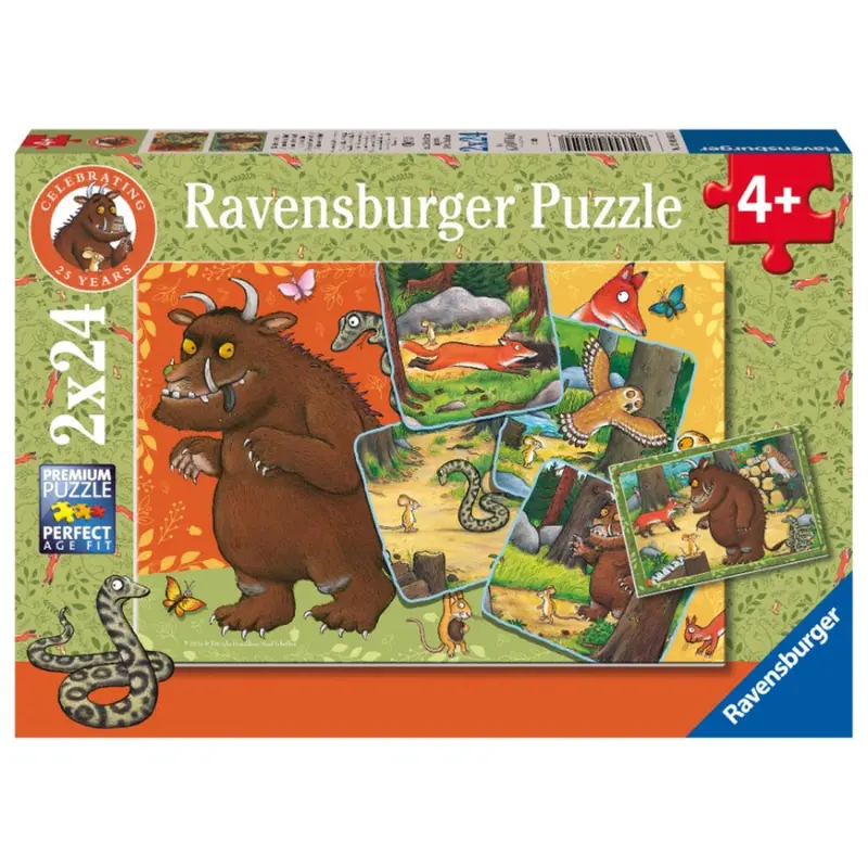 Ravensburger 01050-0 The Gruffalo 2X24pc Jigsaw Puzzle 1