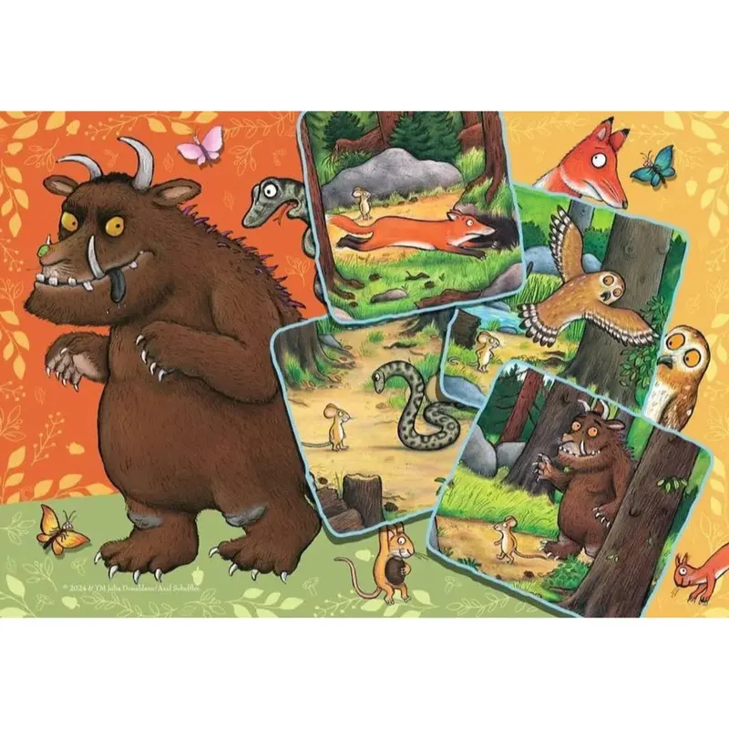 Ravensburger 01050-0 The Gruffalo 2X24pc Jigsaw Puzzle 2