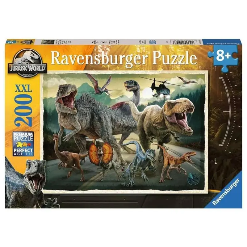 Ravensburger 01058-6 Jurassic World Life Finds A Way 200Pc Jigsaw Puzzle 1