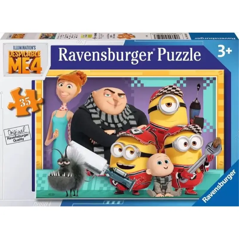Ravensburger 01059-3 Despicable Me 4 No Job Too Small 35Pc Jigsaw Puzzle 1