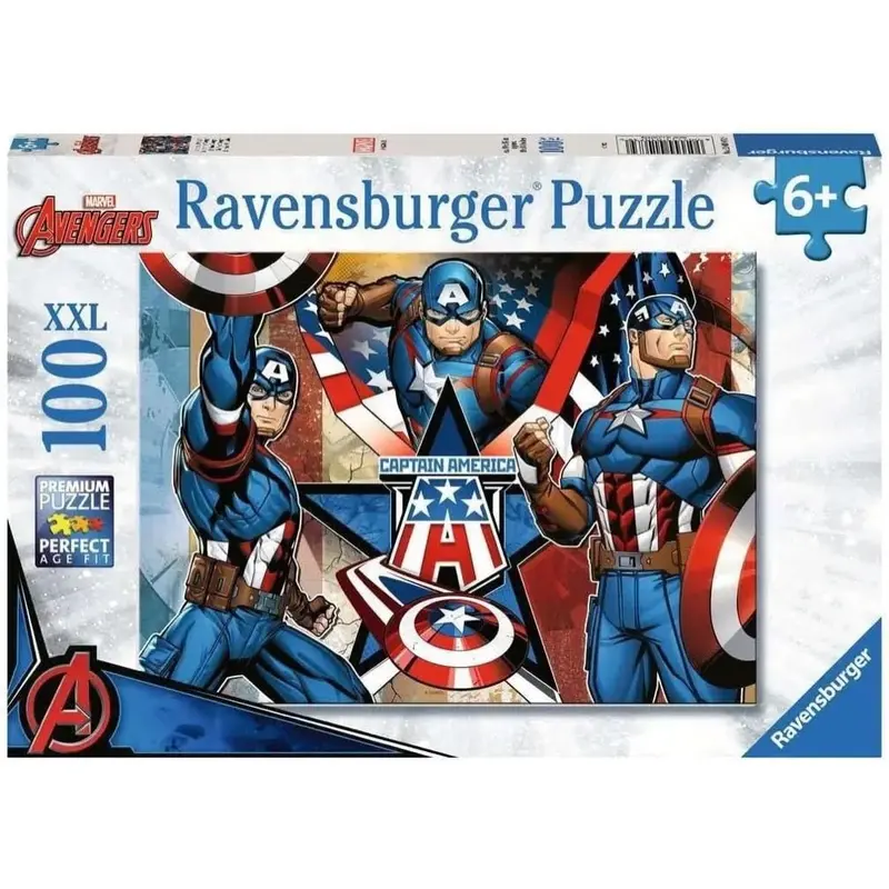 Ravensburger 01073-9 Marvel Captain America The First Avenger 100Pc Jigsaw Puzzle 1