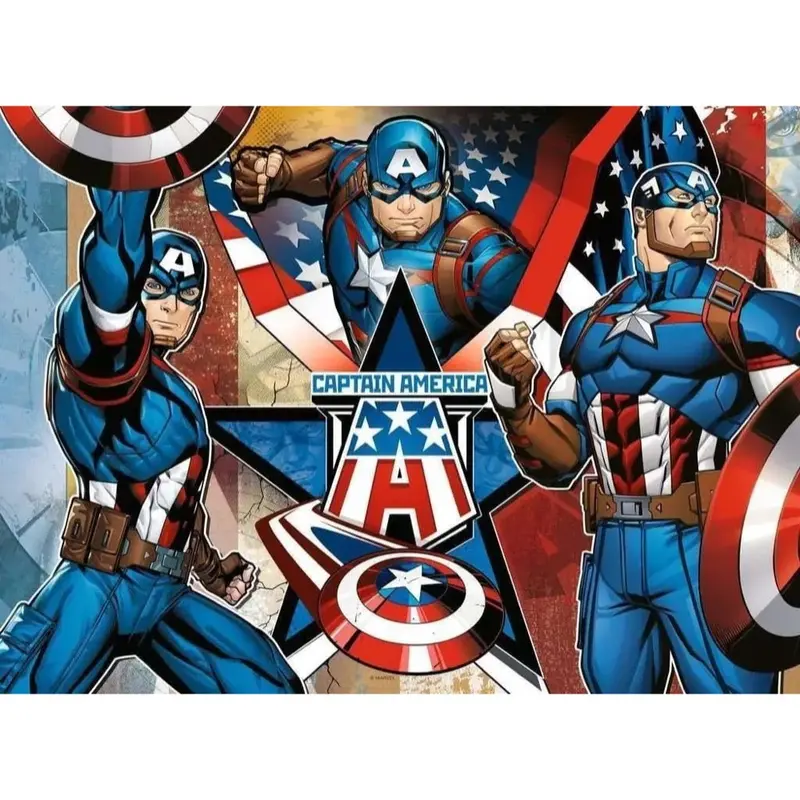 Ravensburger 01073-9 Marvel Captain America The First Avenger 100Pc Jigsaw Puzzle 2