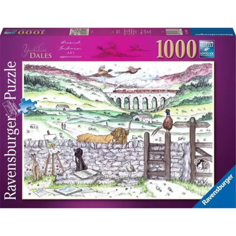 Ravensburger 01102-6 Yorkshire Life 1000Pc Jigsaw Puzzle 1