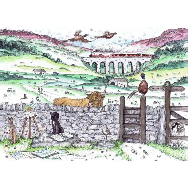 Ravensburger 01102-6 Yorkshire Life 1000Pc Jigsaw Puzzle 2