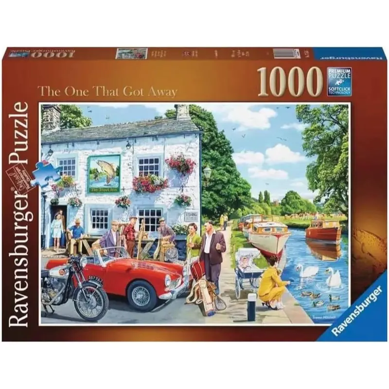 Ravensburger 01174-3 The One That Got Away 1000Pc Jigsaw Puzzle 1