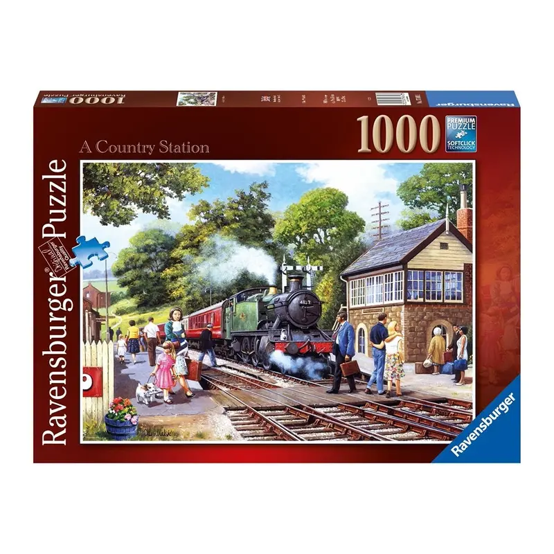 Ravensburger 01179-8 A Country Station 1000Pc Jigsaw Puzzle 1