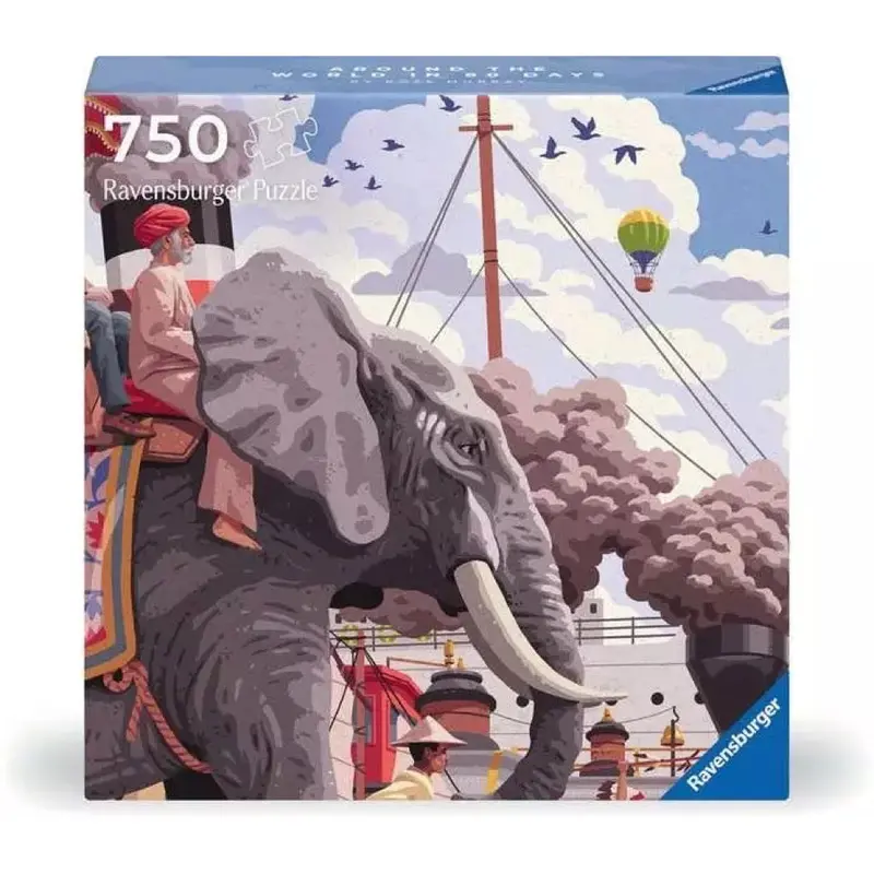 Ravensburger 01201-6 Art & Soul Around The World 750Pc Jigsaw Puzzle 1