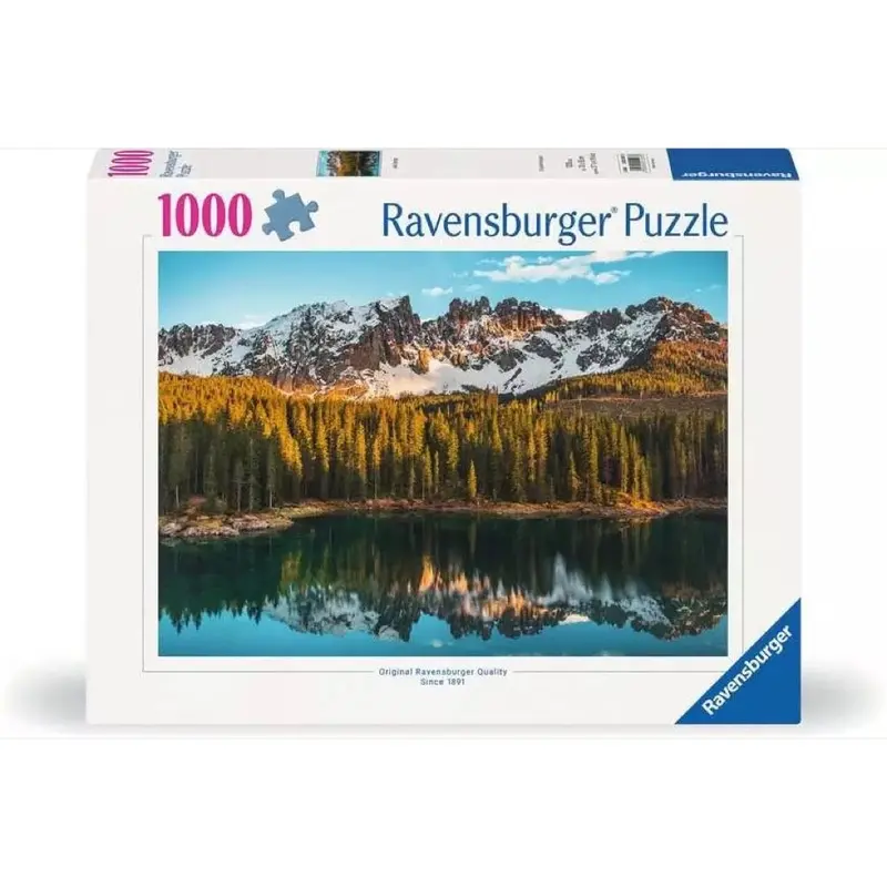 Ravensburger 01207-8 Lake Carezza 1000Pc Jigsaw Puzzle 1