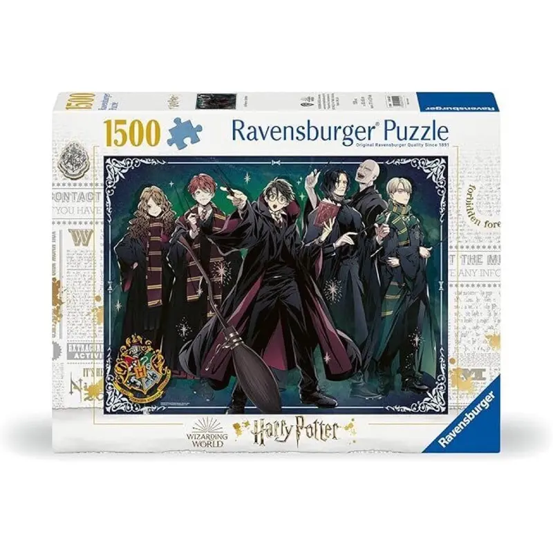 Ravensburger 01222-1 Harry Potter Gryffindor Vs. Slytherin 1500Pc Jigsaw Puzzle 1