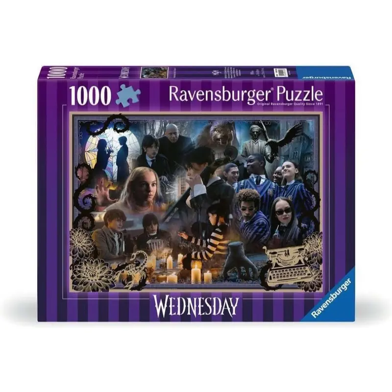 Ravensburger 01228-3 Wild Things Wednesday 1000Pc Jigsaw Puzzle 1