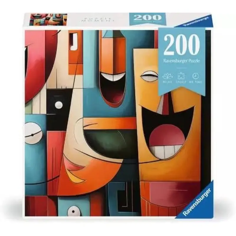 Ravensburger 01324-2 Puzzle Moments:Happy Cubism 200Pc Jigsaw Puzzle 1