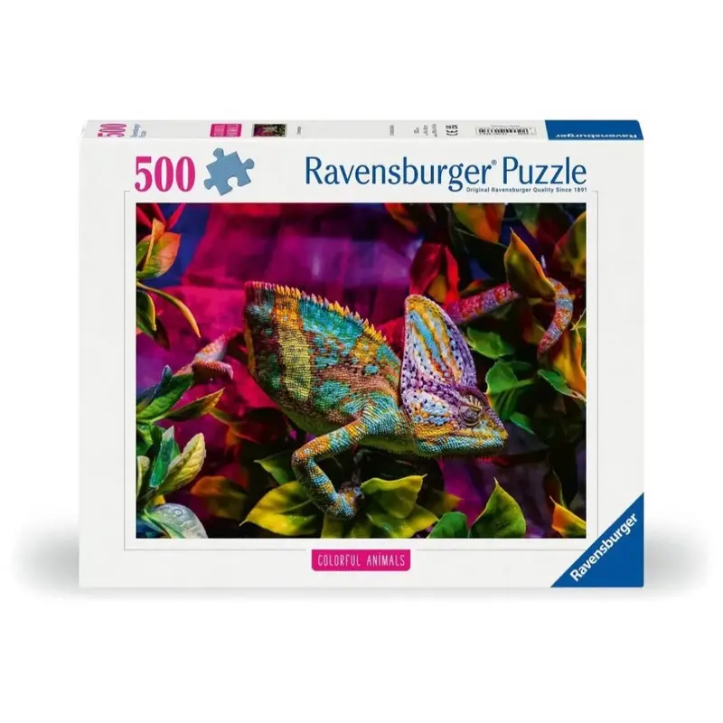 Ravensburger 01333-4 Chameleon Puzzle 500Pc Jigsaw Puzzle 1
