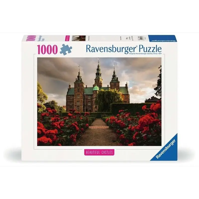 Ravensburger 01336-5 Rosenborg Castle Denmark Puzzle 1000Pc Jigsaw Puzzle 1