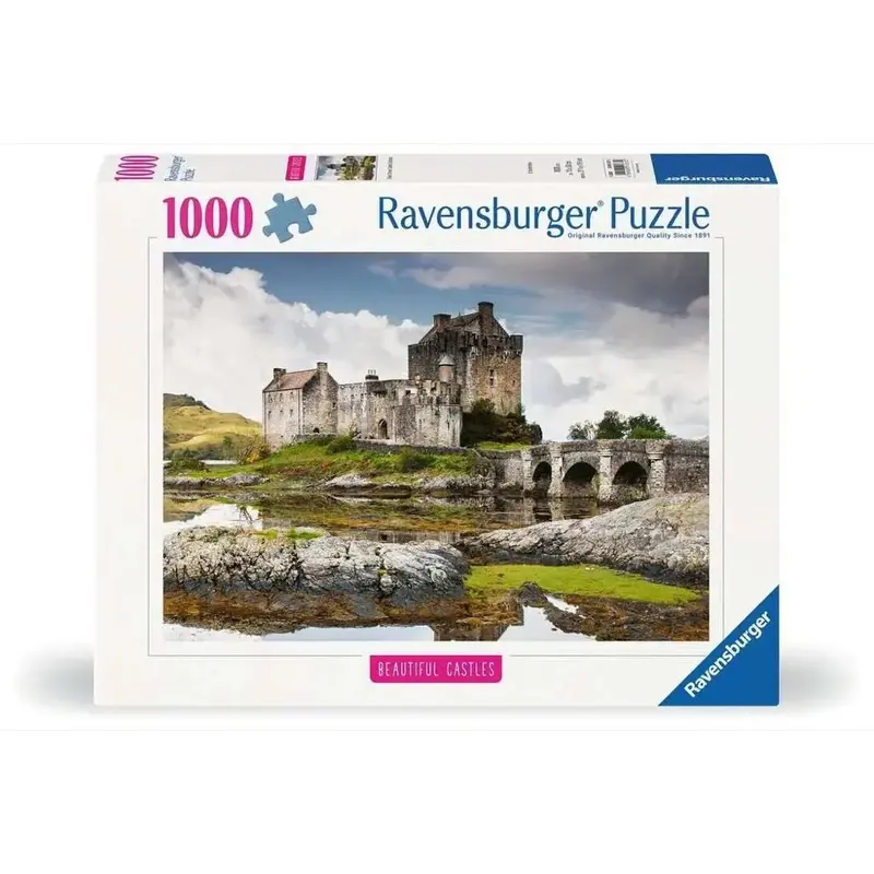 Ravensburger 01337-2 Eilean Donan Castle Scotland 1000Pc Jigsaw Puzzle 1