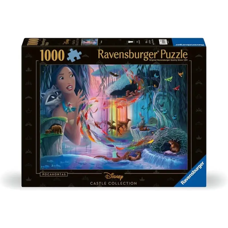 Ravensburger 01344-0 Disney Castle Pocahontas Puzzle 1000Pc Jigsaw Puzzle 1