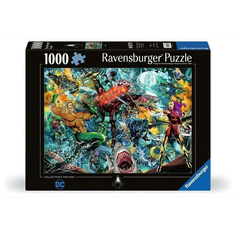 Ravensburger 01346-4 Aquaman Collector's Edition 1000Pc Jigsaw Puzzle 1