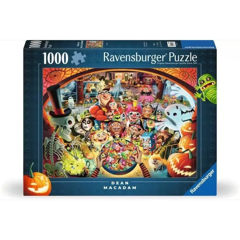 Ravensburger 01348-8 Trick Or Treat Puzzle 1000Pc Jigsaw Puzzle 1