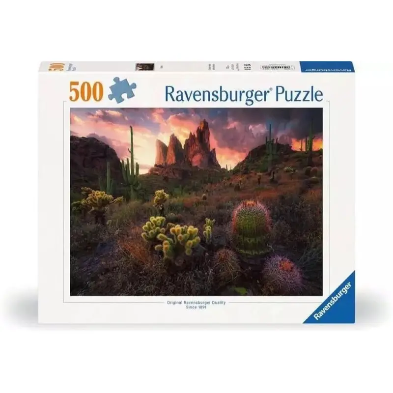 Ravensburger 01380-8 Cactus Wt Puzzle 500Pc Jigsaw Puzzle 1