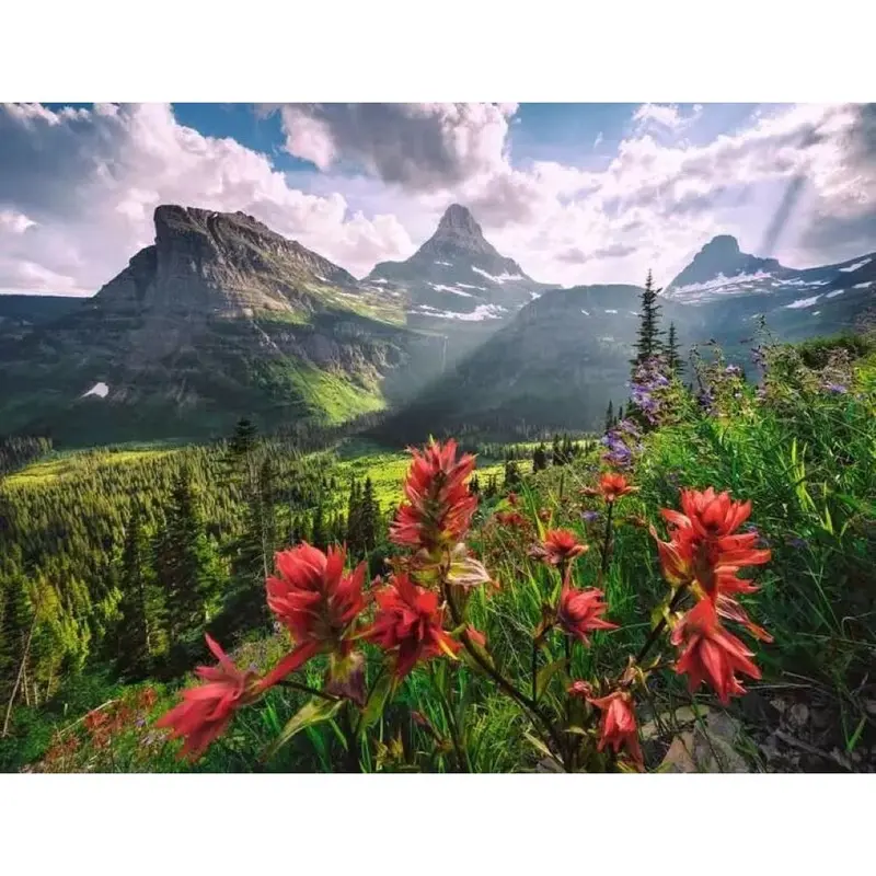 Ravensburger 01415-7 Pristine Mountains 2000Pc Jigsaw Puzzle 2
