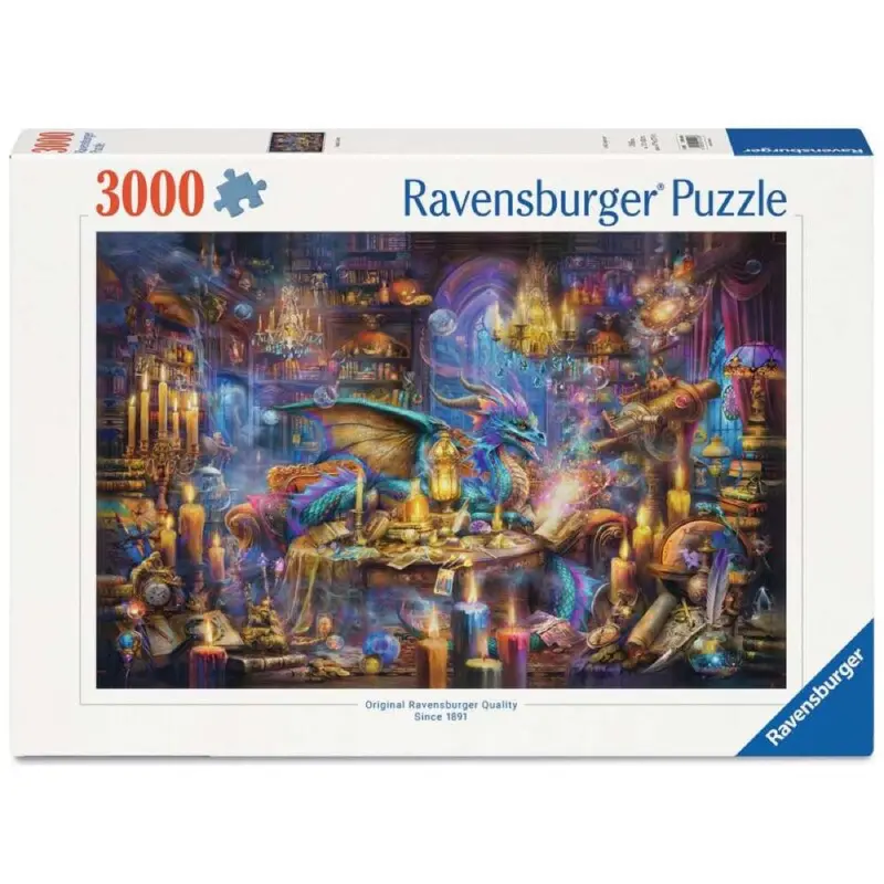 Ravensburger 01418-8 Dragon's Library 3000Pc Jigsaw Puzzle 1