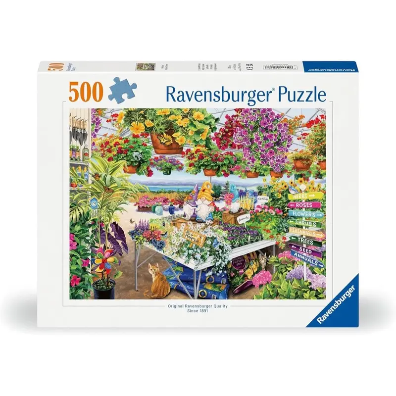 Ravensburger 01447-8 Glorious Garden Center Puzzle 500Pc Jigsaw Puzzle 1