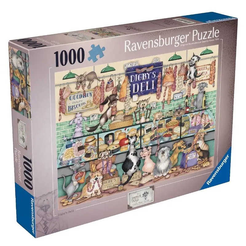 Ravensburger 01453-9 Digby's Deli Puzzle 1000Pc Jigsaw Puzzle 1