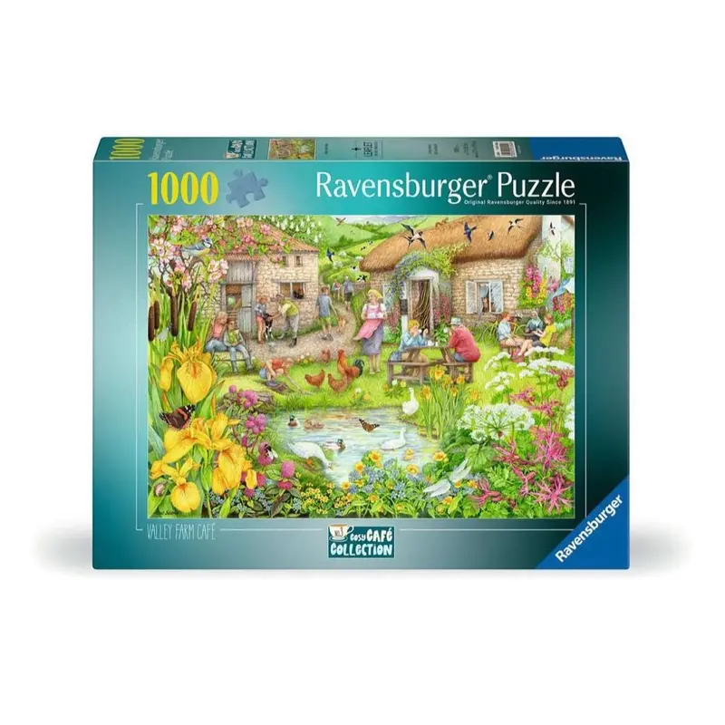 Ravensburger 01454-6 Cosy Café No 3: Farm Café Puzzle 1000 1