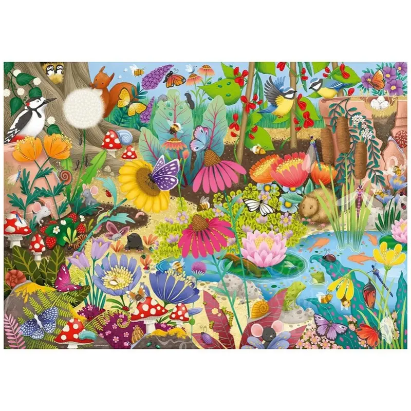 Ravensburger 01456-0 Little Garden World Puzzle 1000Pc Jigsaw Puzzle 2