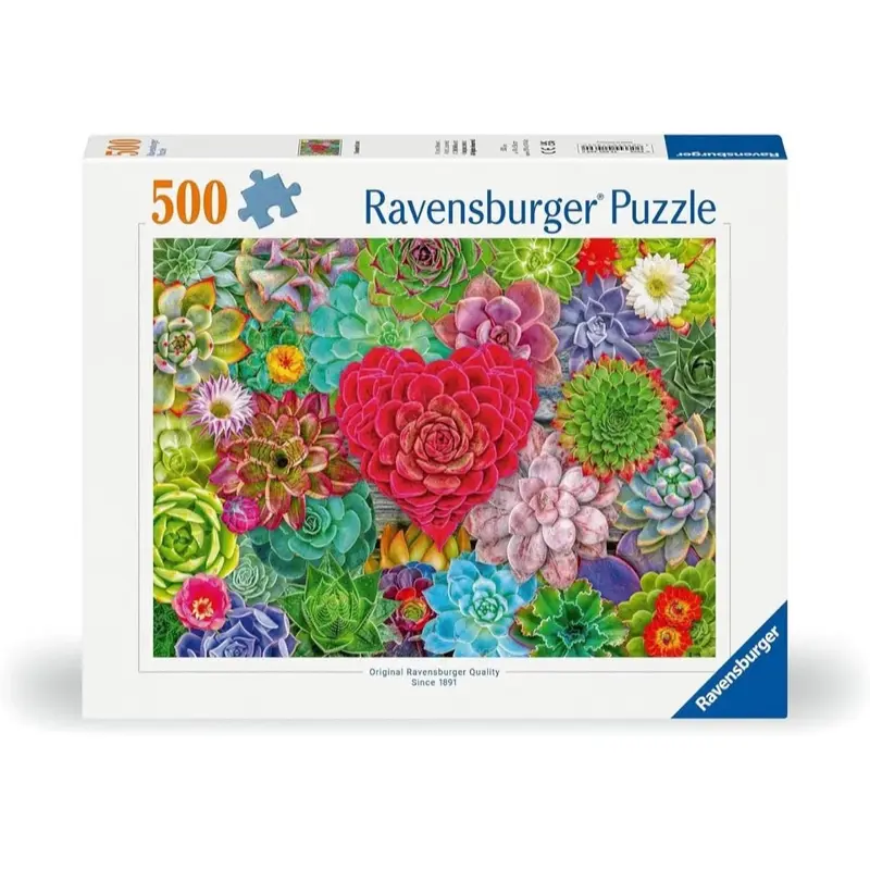 Ravensburger 01469-0 Succulent Love 500Pc Jigsaw Puzzle 1