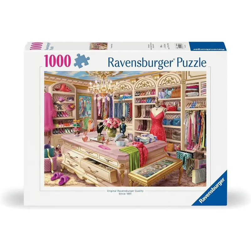 Ravensburger 01483-6 The Coveted Closet Puzzle 1000Pc Jigsaw Puzzle 1