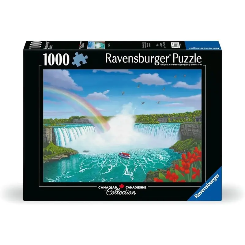 Ravensburger 01486-7 Niagara Falls 1000Pc Jigsaw Puzzle 1
